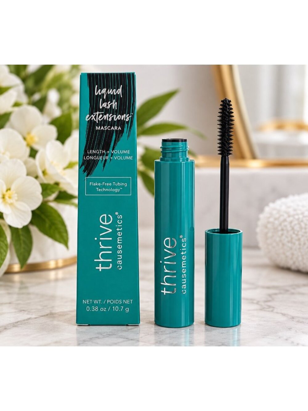 Thrive Causemetics Liquid Lash Extensions Mascara Length and Volume 0.38 oz